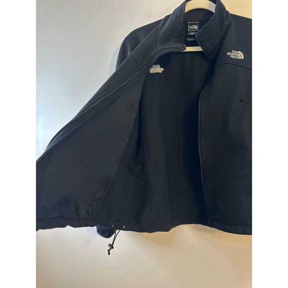 The North Face Womens Apex Soft Shell Black Full Zip Stretch Jacket Large - Picture 5 of 7